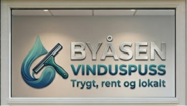 Skinnende rene vinduer på Byåsen